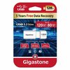 Gigastone FLASH DRIVE 128GB 1PK U3128GBWH-BC-R